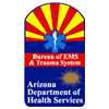 Logo of Arizona Department of Health Services Bureau of EMS